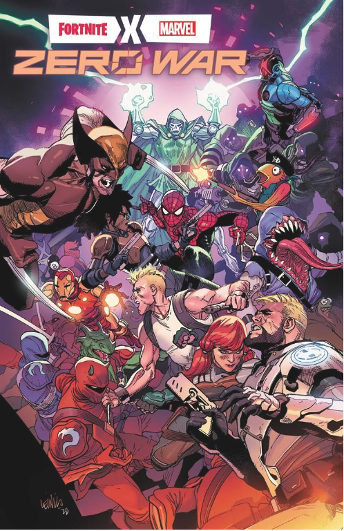 Fortnite X Marvel Zero War Finale Cover Released