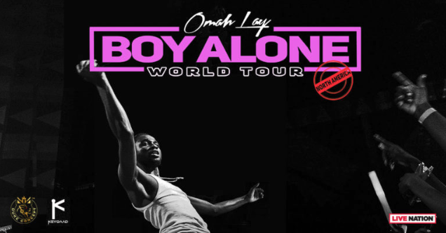 OMAH LAY ANNOUNCES BOY ALONE WORLD TOUR 2022