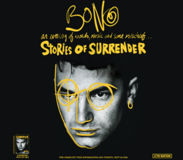 Bono’s Stories Of Surrender The Book Tour