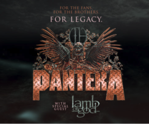 Heavy Metal Icons Pantera Announce 2023 North American Tour