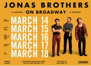 Global Pop Icons Jonas Brothers Announce Five Night Limited Engagement In New York City