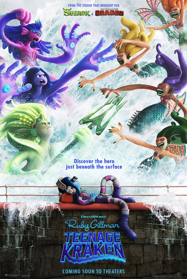 Ruby Gillman Teenage Kraken Trailer For DreamWorks