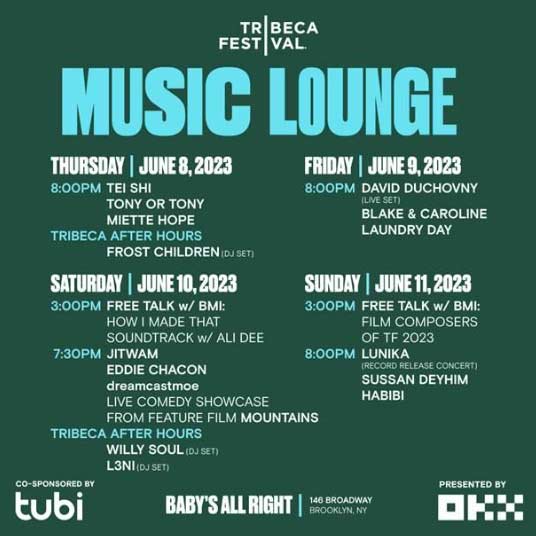 Tribeca-Festival-Announces-Return-Of-The-Music-Lounge